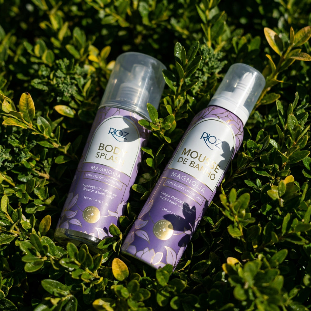 Kit Ritual Completo Mousse de Banho + Body Splash Magnólia